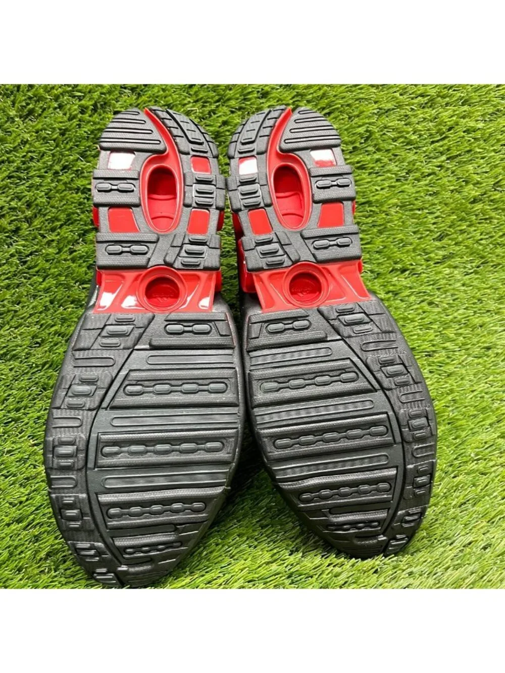 Adidas Megaride 01 Mens Size 11 Black Red White Athletic Running Shoes Sneakers